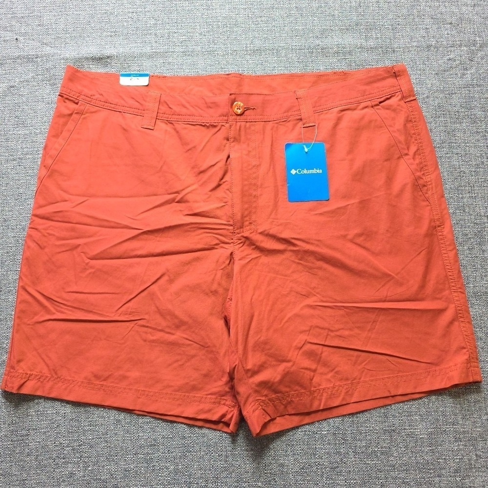 NWT Columbia Birch Forest 2 Burnt Orange Hiking Bermuda Shorts - Men's 40 x 8"